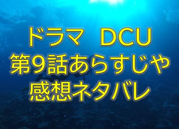 DCU最終回第9話感想やあらすじネタバレ！海保内に潜む黒幕の正体